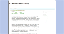 Desktop Screenshot of politics.cyborg5.com